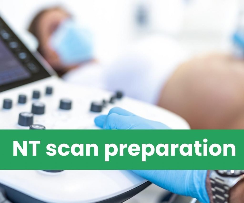 NT scan preparation