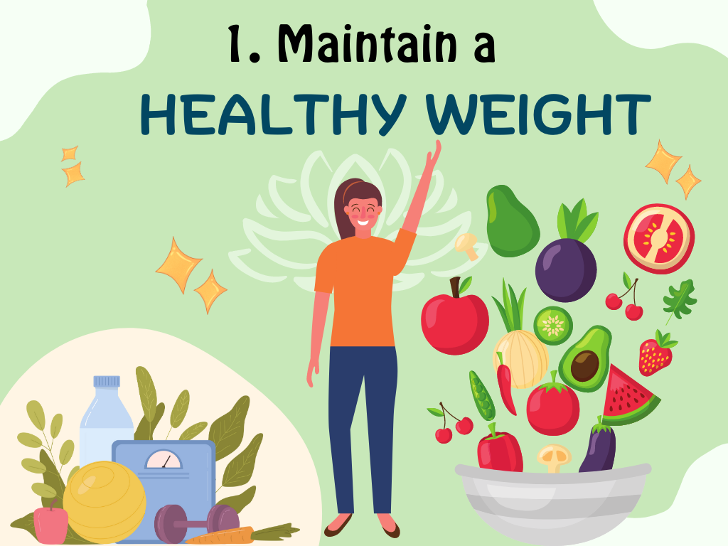 maintain a healthy weight