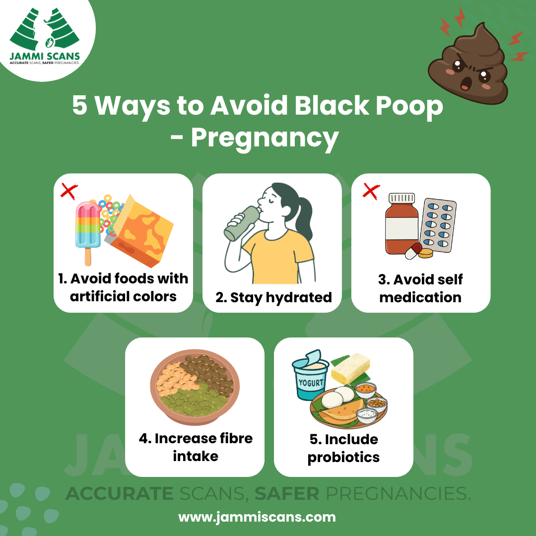 5 Ways to Avoid Black Poop Pregnancy