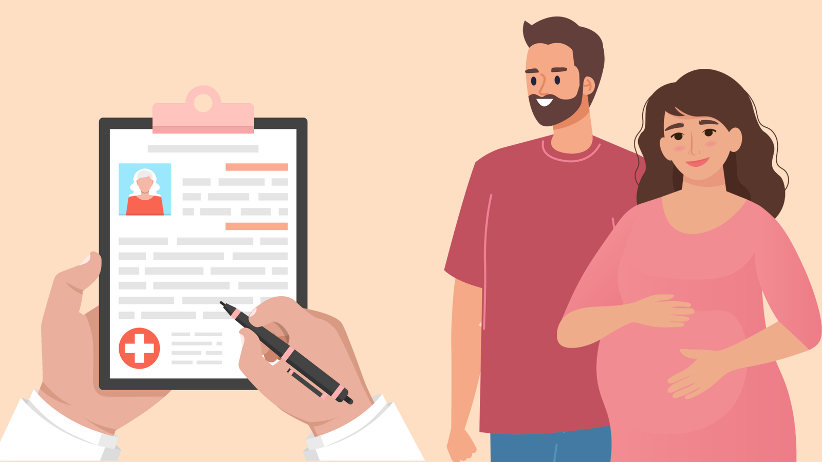 Doctor reports - documents to carry during scan