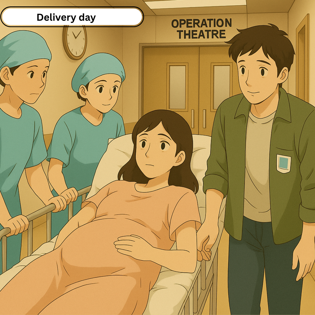 Keerthi Delivered a girl baby