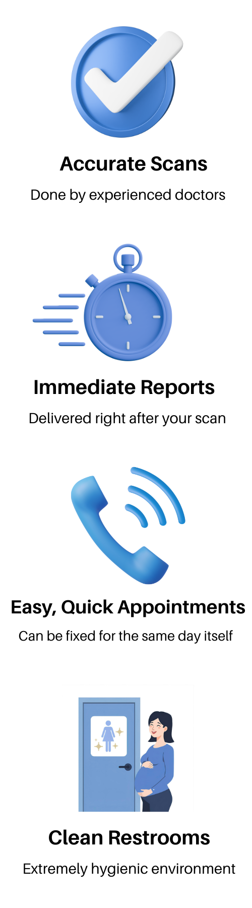 easy, quick appointments