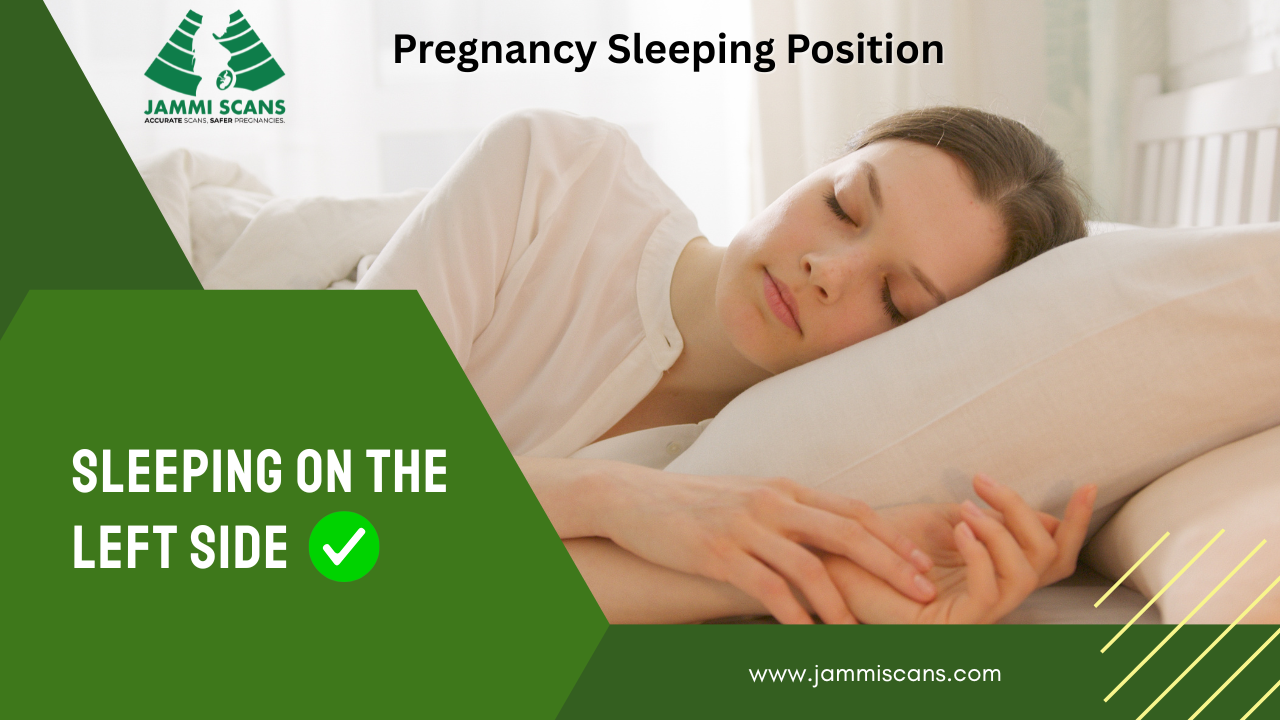 Sleeping on the left side in pregnancy