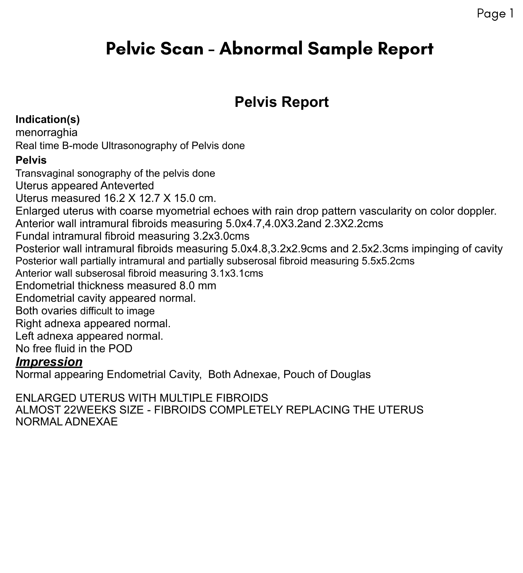 Abnormal Report Sample